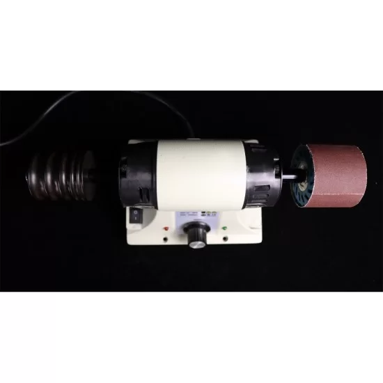 Leather polishing machine